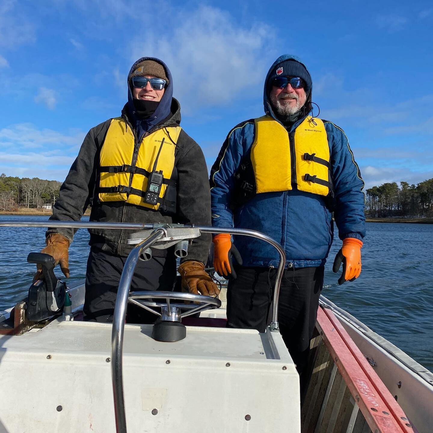Teamwork makes the dream work, and we are so fortunate to have so many helping hands in our local community! Big thanks to Arey&rsquo;s Pond Boat Yard for getting our volunteers and contractors to the island this week while our boat engine is being r