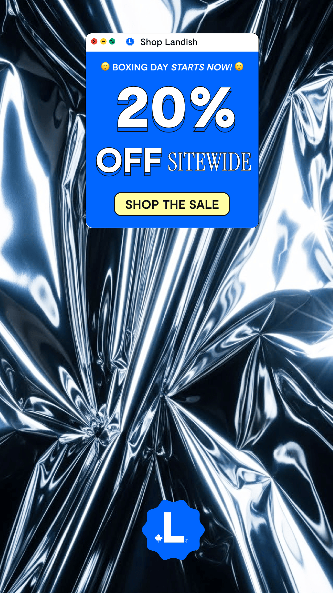 2025 Landish Boxing Day Campaign - Social Media