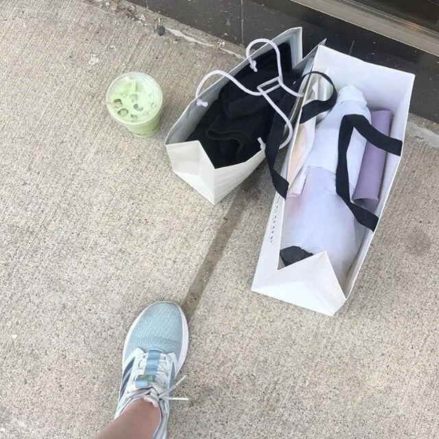 I know - shopping at a time like this. To be honest I felt kinda weird walking around with bags, I felt guilty, embarrassed and was consciously walking faster home. 
The thing is listen, I DO NOT want things to go back to how they were. What we consi