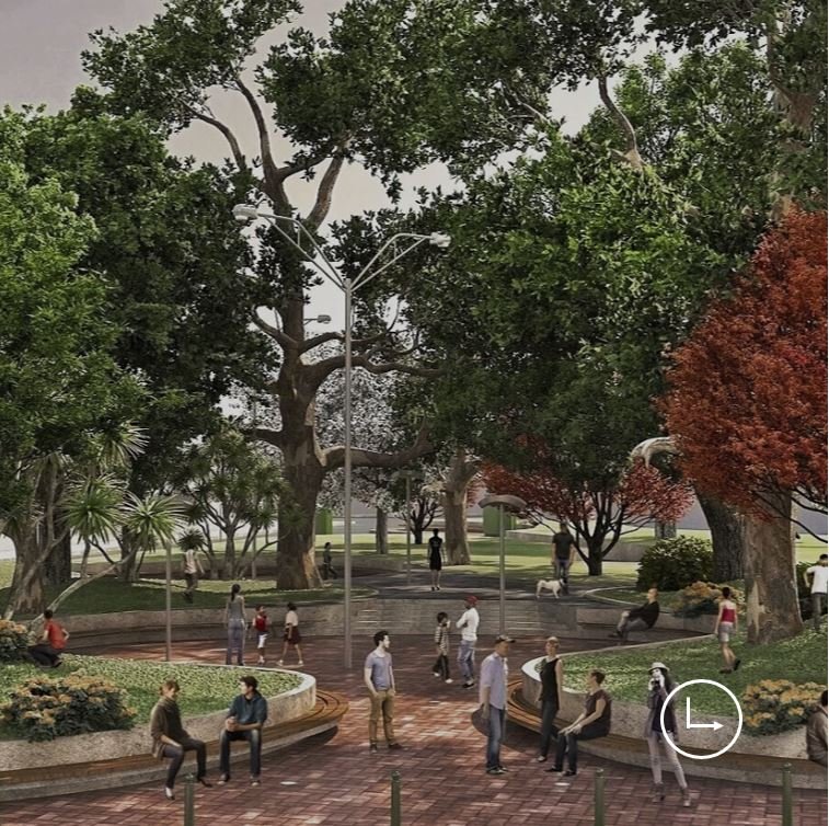 PROPUESTA 1 INTERVENCIÓN DE ESTACIONAMIENTOS & PARQUE CÁCERES