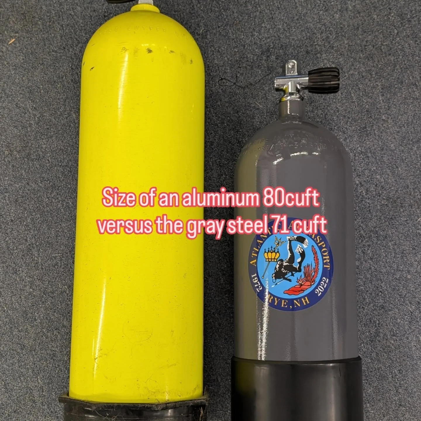 Aluminum tank vs Faber Steel Tank