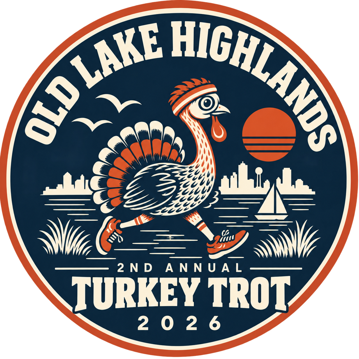 Old Lake Highlands Turkey Trot Badge.png (Copy)