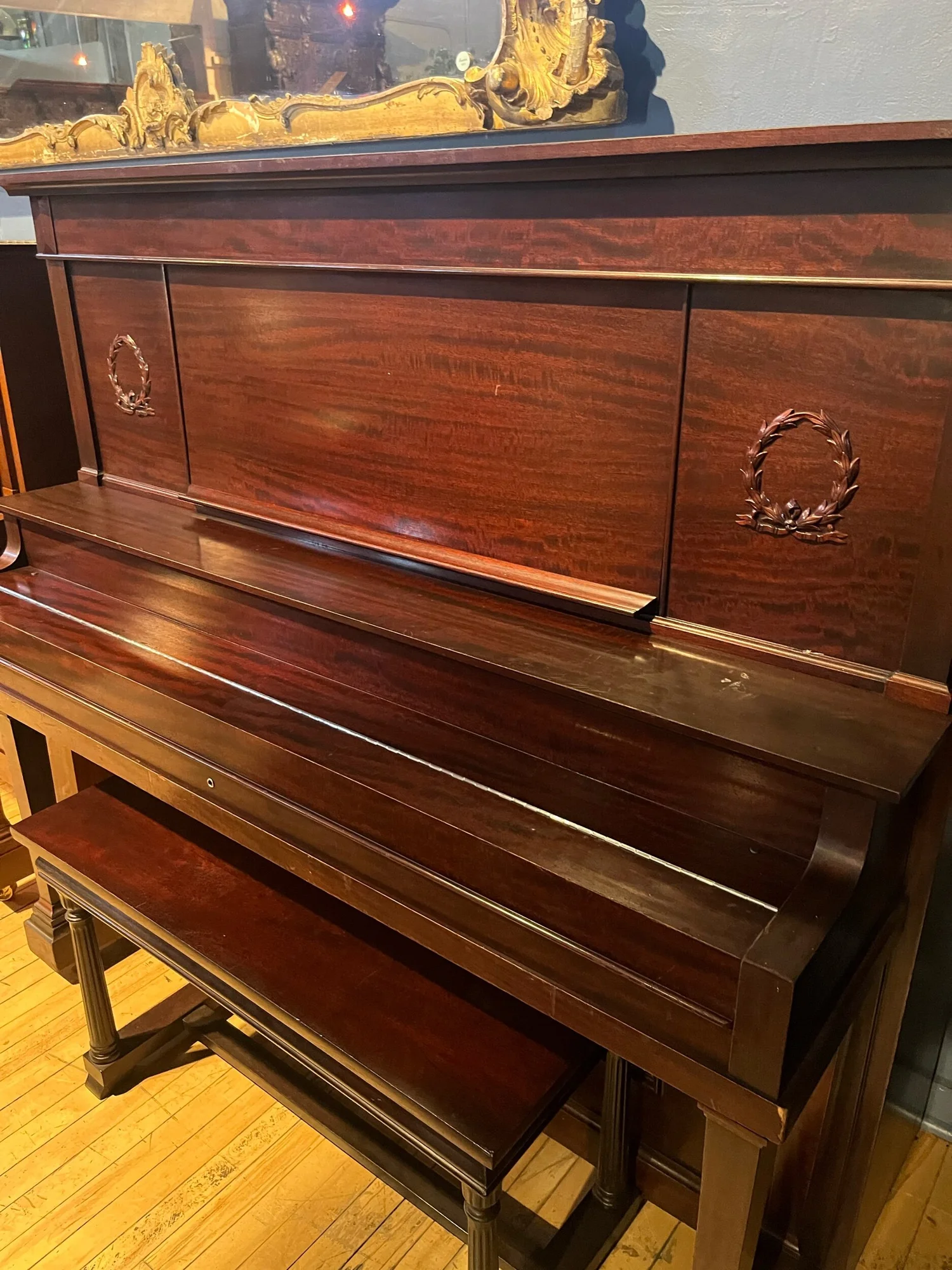 Hobart M Cable 1905 Mahogany — Colorado Piano Warehouse