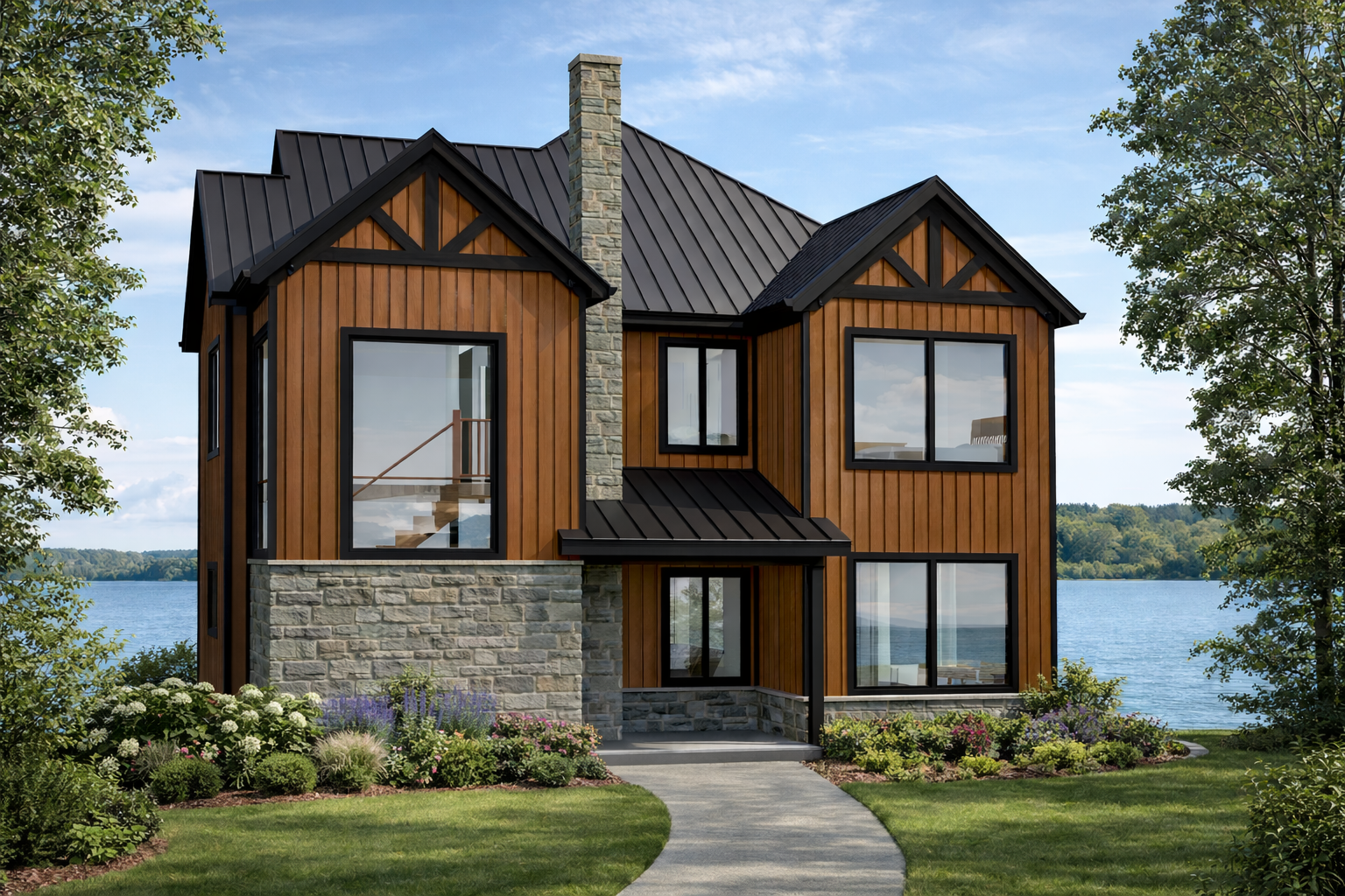 Single Family Lake House