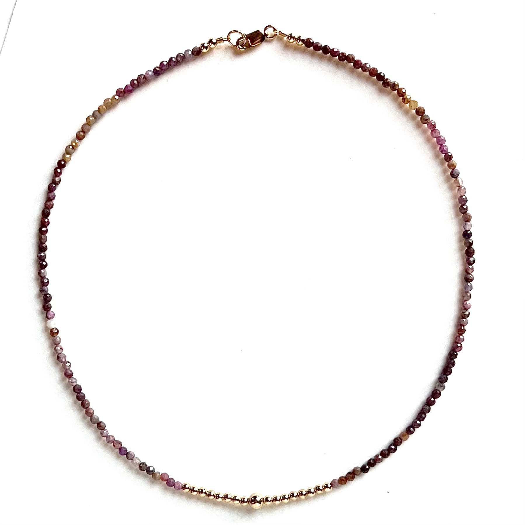Mixed purple tourmaline necklace.jpeg