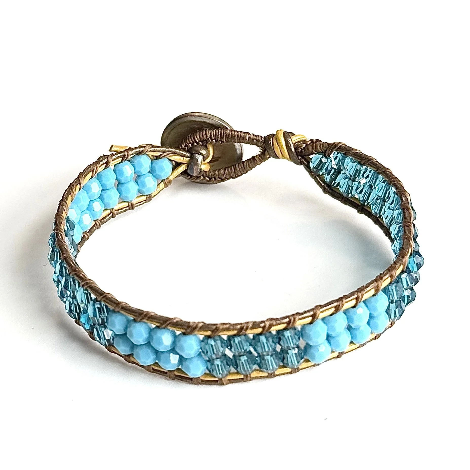 Single wrap w turquoise matte & clear.jpg