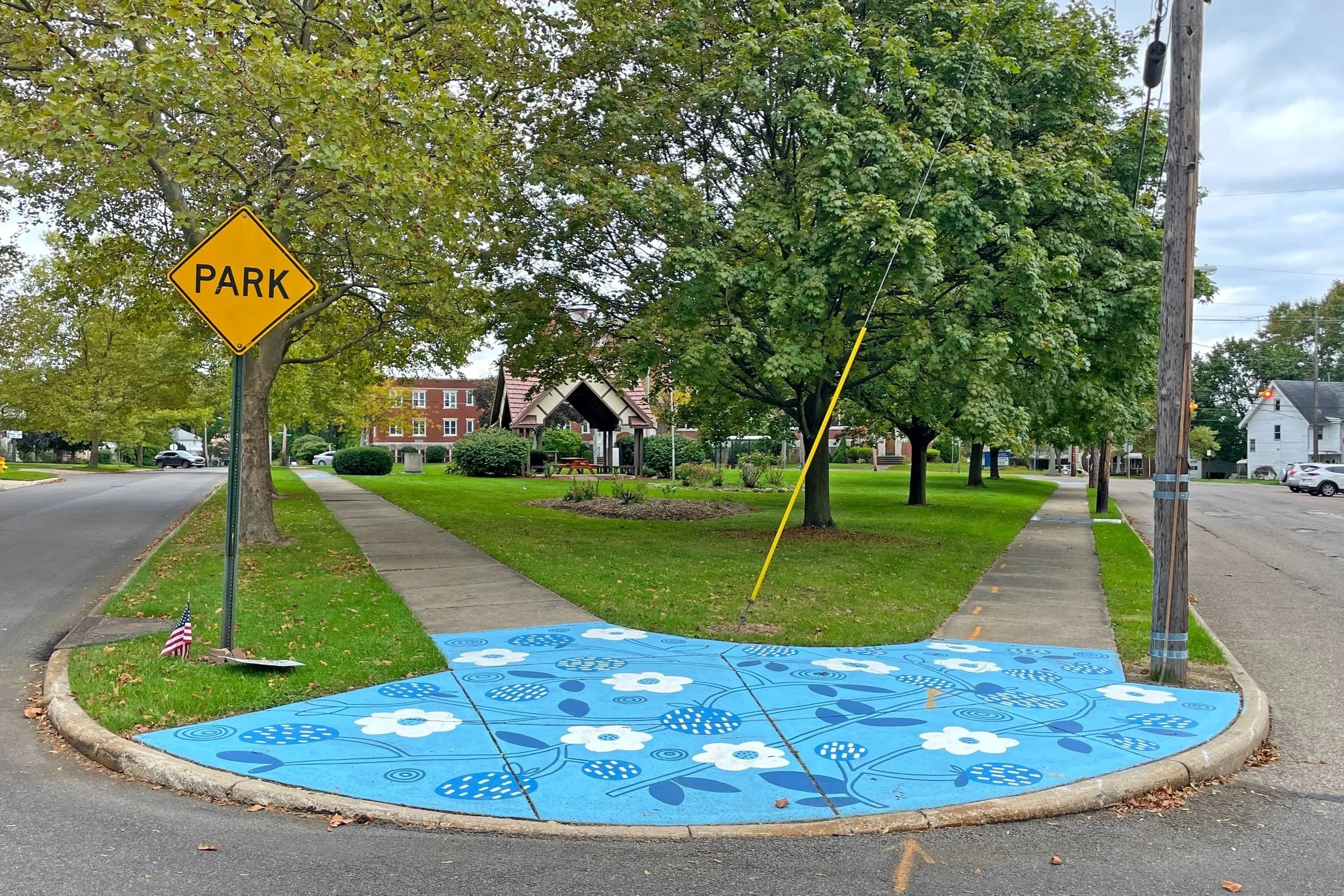 Triangle Park - Water &amp; Fruit