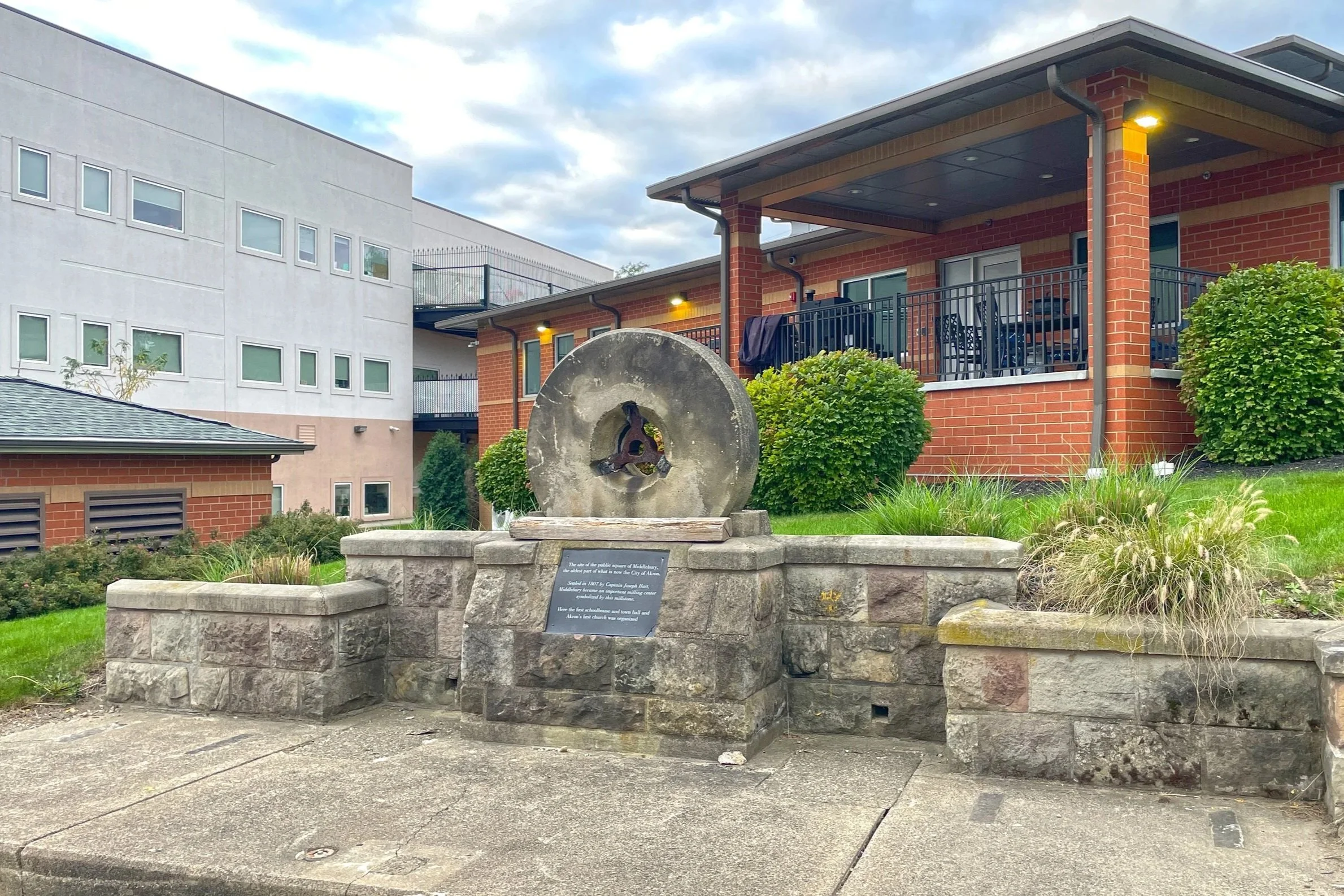 Middlebury Millstone Monument