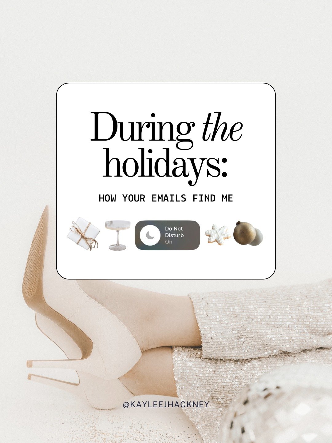 If you want a thoughtful response, you may just want to wait until after January 1st!