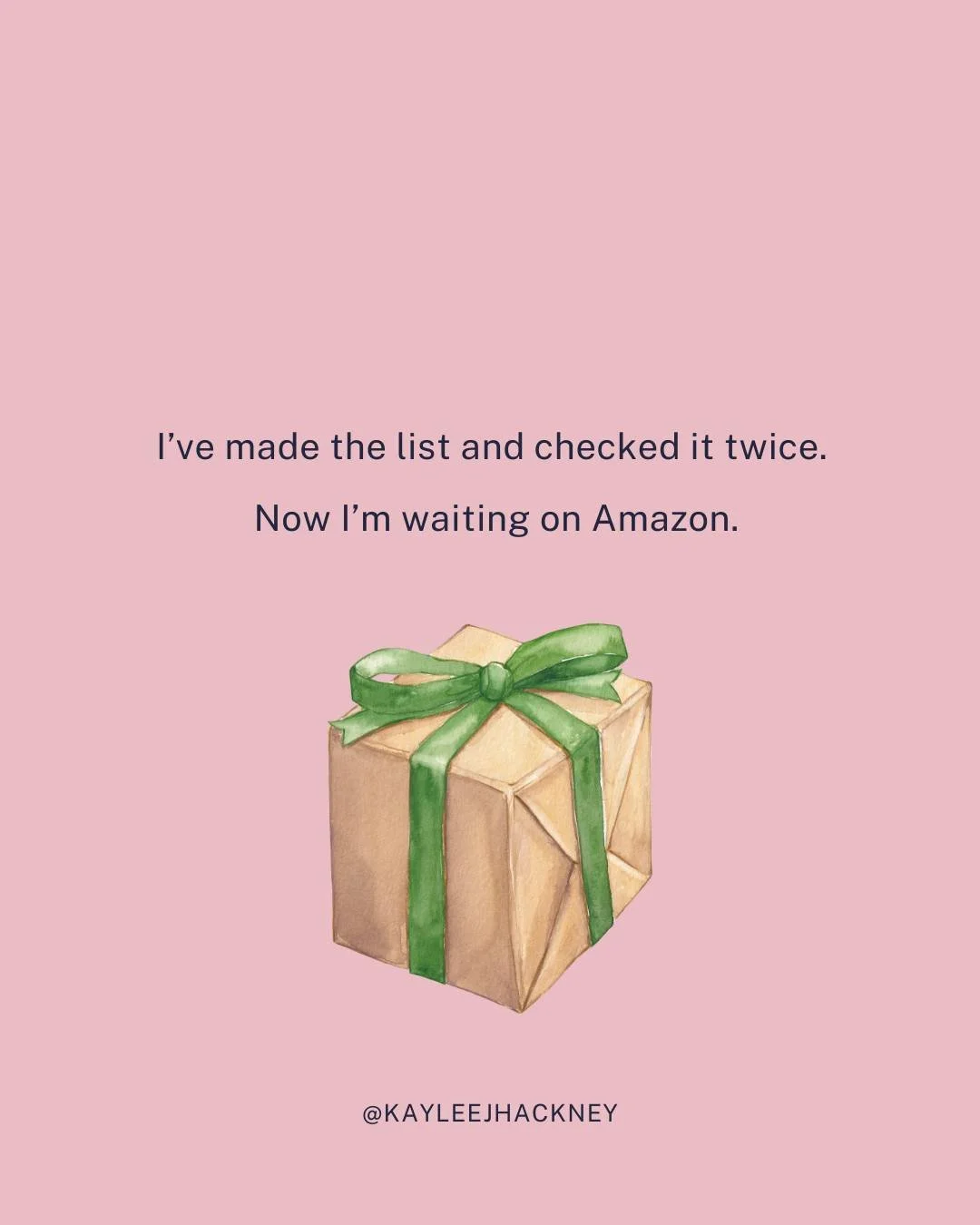 In Amazon we trust 🤞

How's your Christmas shopping going?

Comment the emoji that best describes you:
💝Done!
🎄Almost there
😟Haven't started yet...