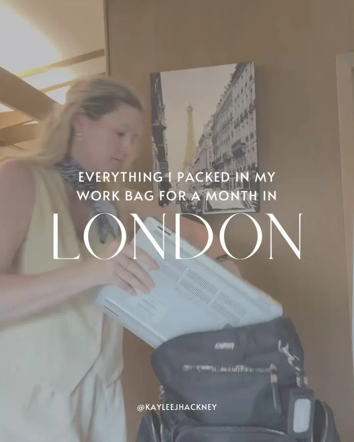I&rsquo;m always the last one to pack for big trips. 

I finished the laundry, packed the kids&rsquo; suitcases, checked their backpacks, and made sure everyone had what they needed for the week ahead.

Only then did I sit down to pack mine.

As I zi