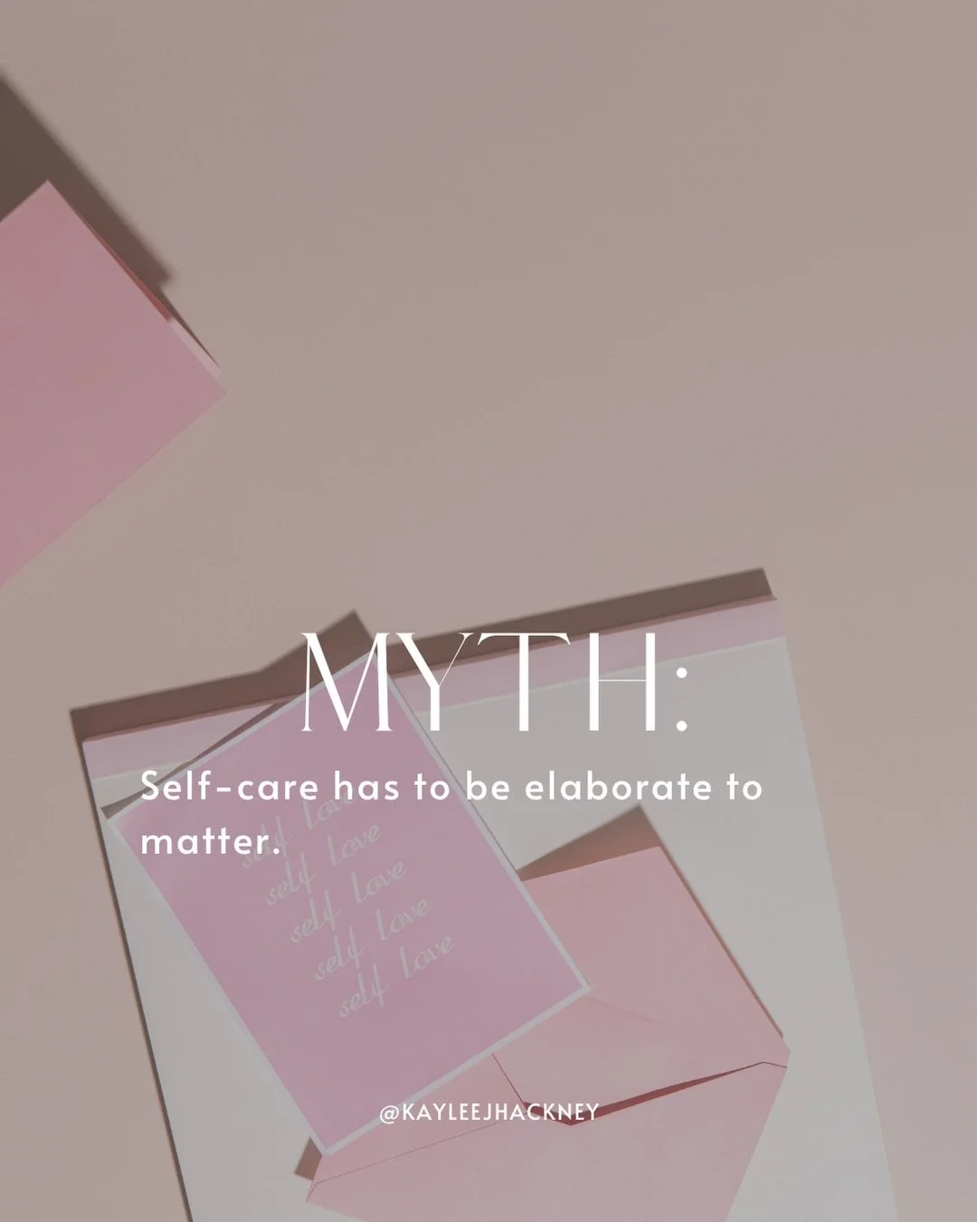 Somewhere along the way, self-care became synonymous with indulgence.

And while I will happily enjoy a massage, a bubble bath, or a weekend away, I don&rsquo;t think those things are what caring for ourselves looks like most of the time.

Researcher
