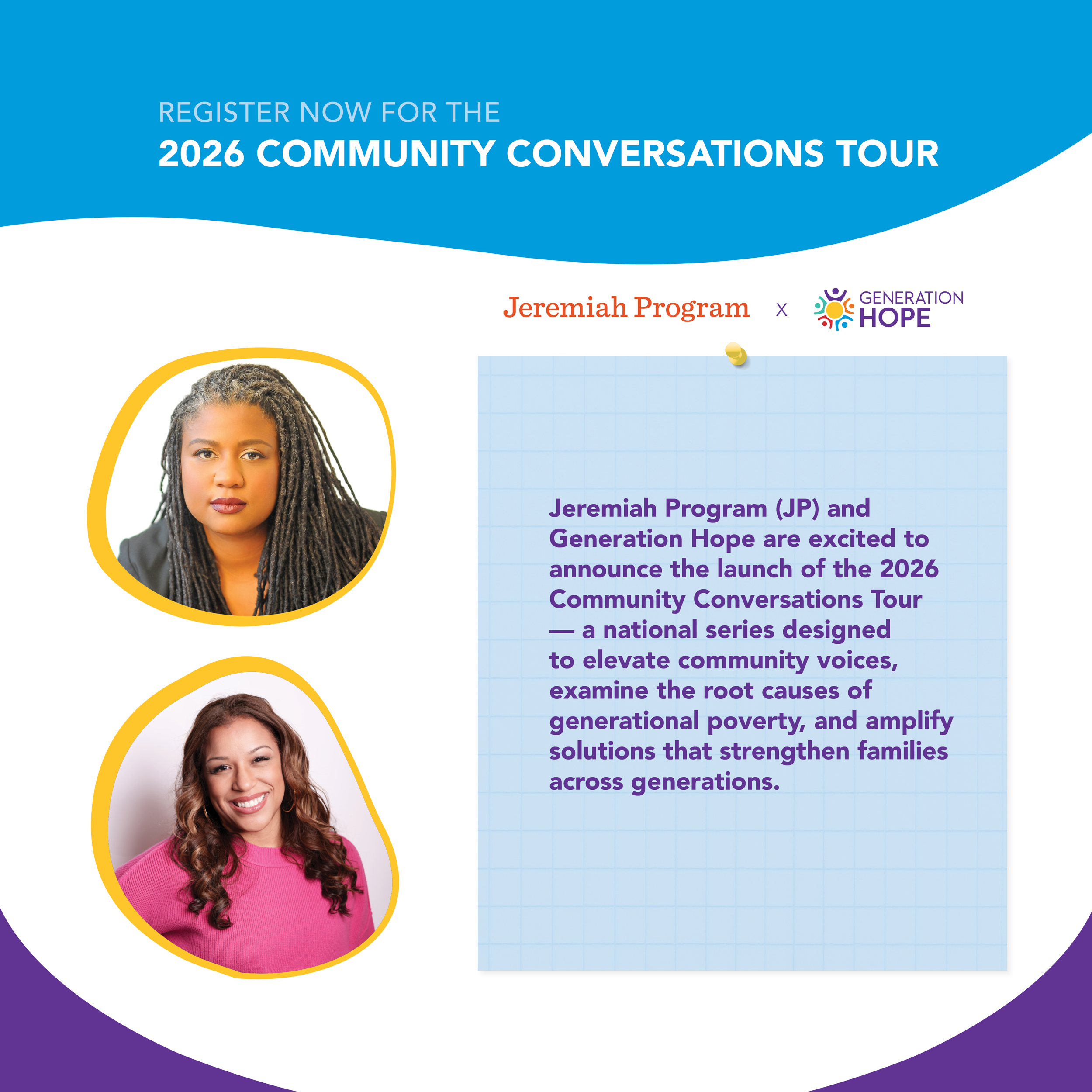 Community Conversations with Jeremiah Program