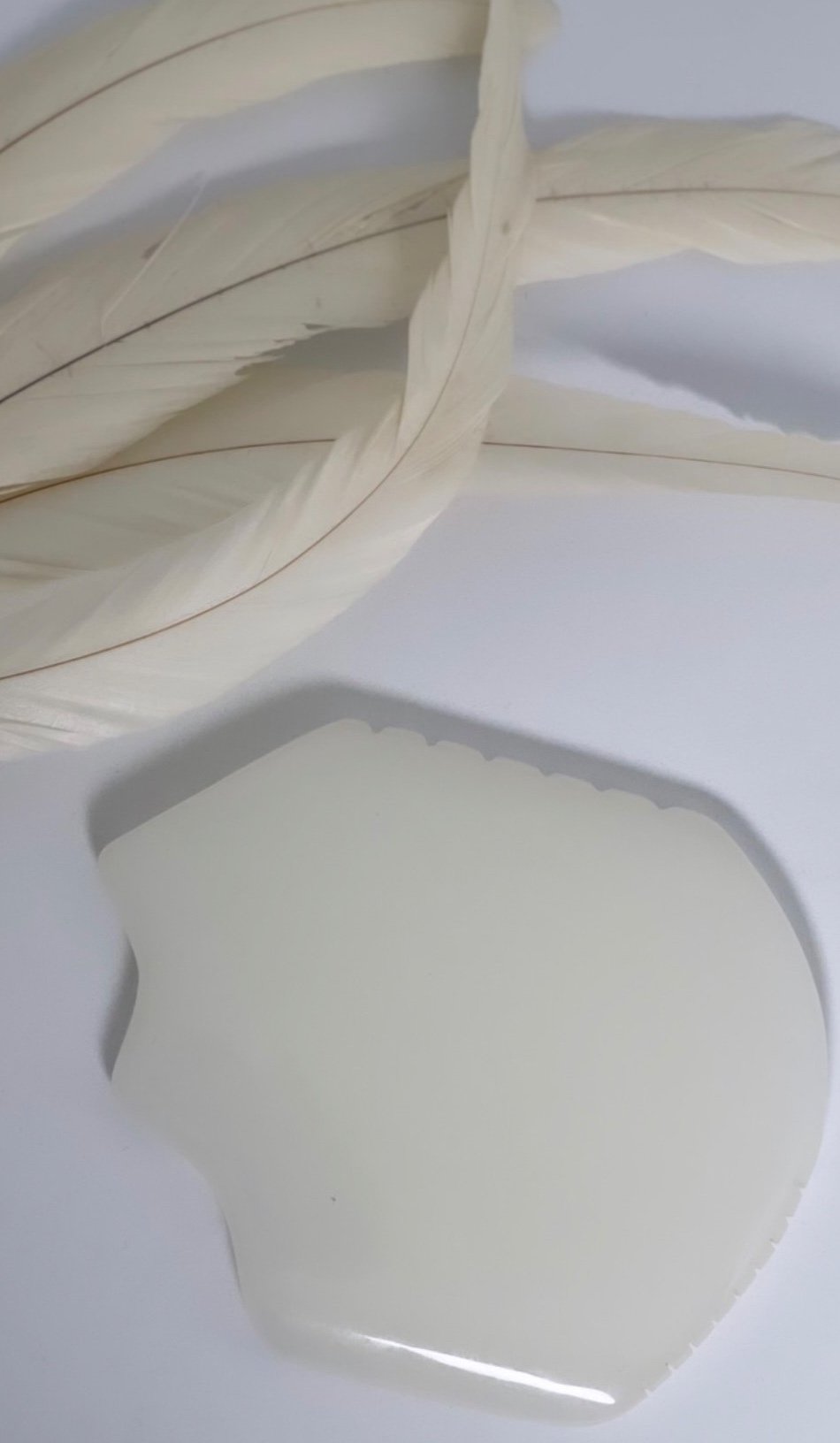 White Jade Gua Sha Stone