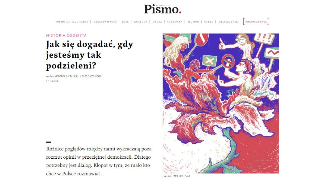 Jak się dogadać, gdy jesteśmy tak podzieleni?