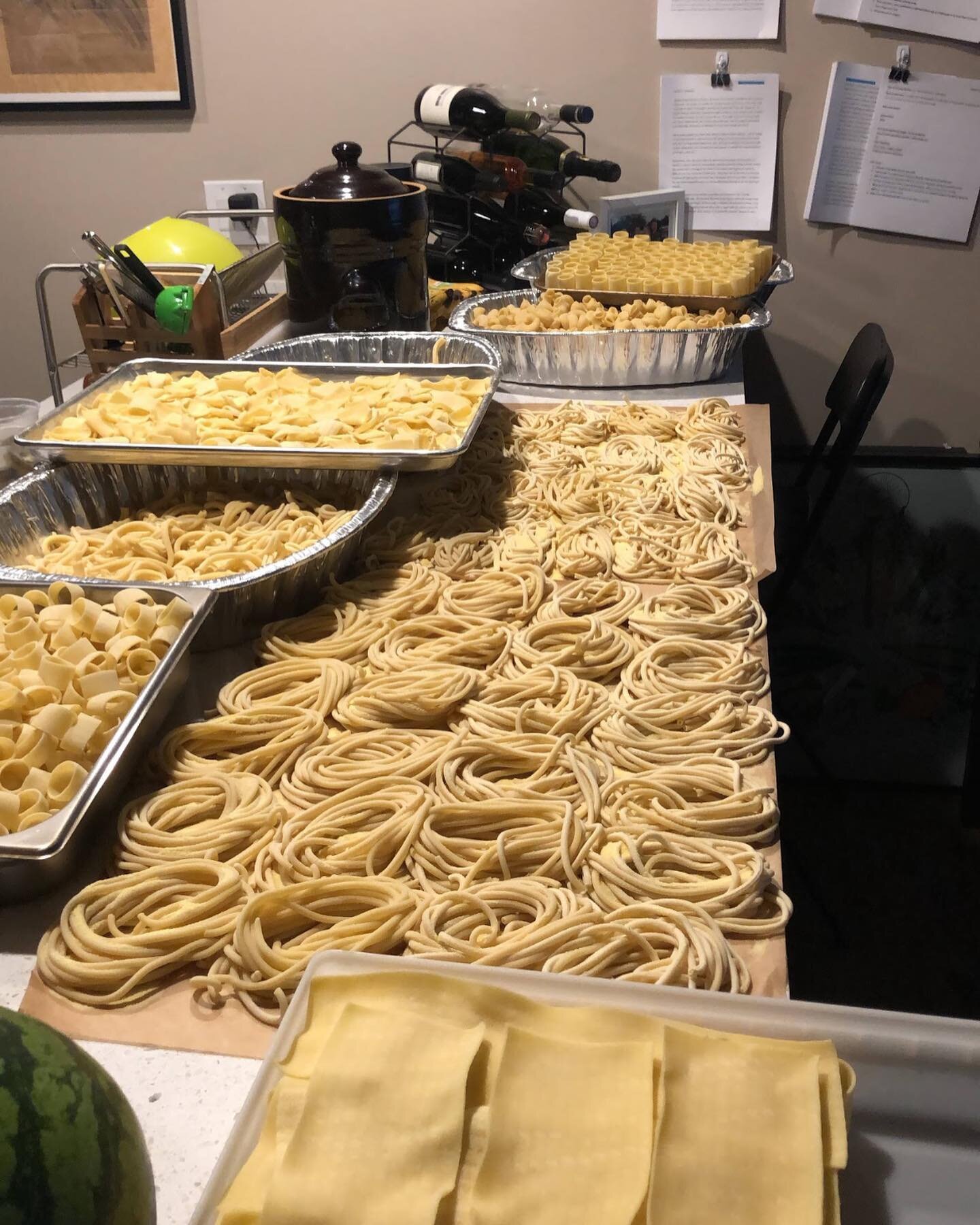 How It Started

How It&rsquo;s Going

It&rsquo;s been a hell of a whirlwind and nothing about it has been easy. But here we are, making pasta to sell at our farmers market booths, in our store, and at iconic Bay Area Grocery stores.  For you. For us.