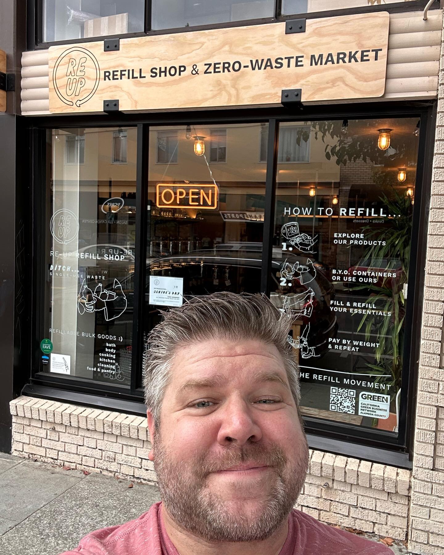 East Bay!  @millvalleypasta is now available at ReUp Refill Shop (@reup_refills), a package free shop in Oakland!  They&rsquo;re carrying three pastas from us and from what I could tell, a TON of other incredible goods, all ready to go into reusable 