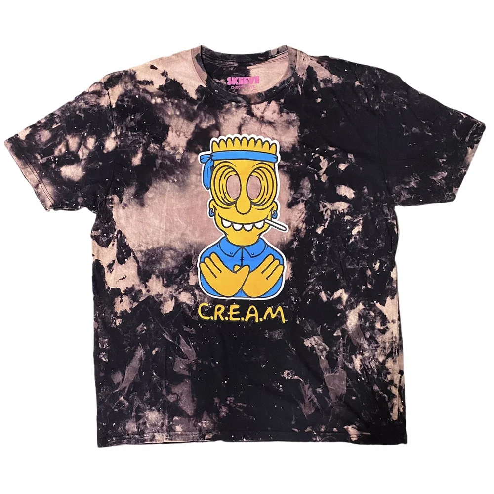 CREAM T-XL #8 — Skeeve Co. | Chroma-Dye Tshirts - Street