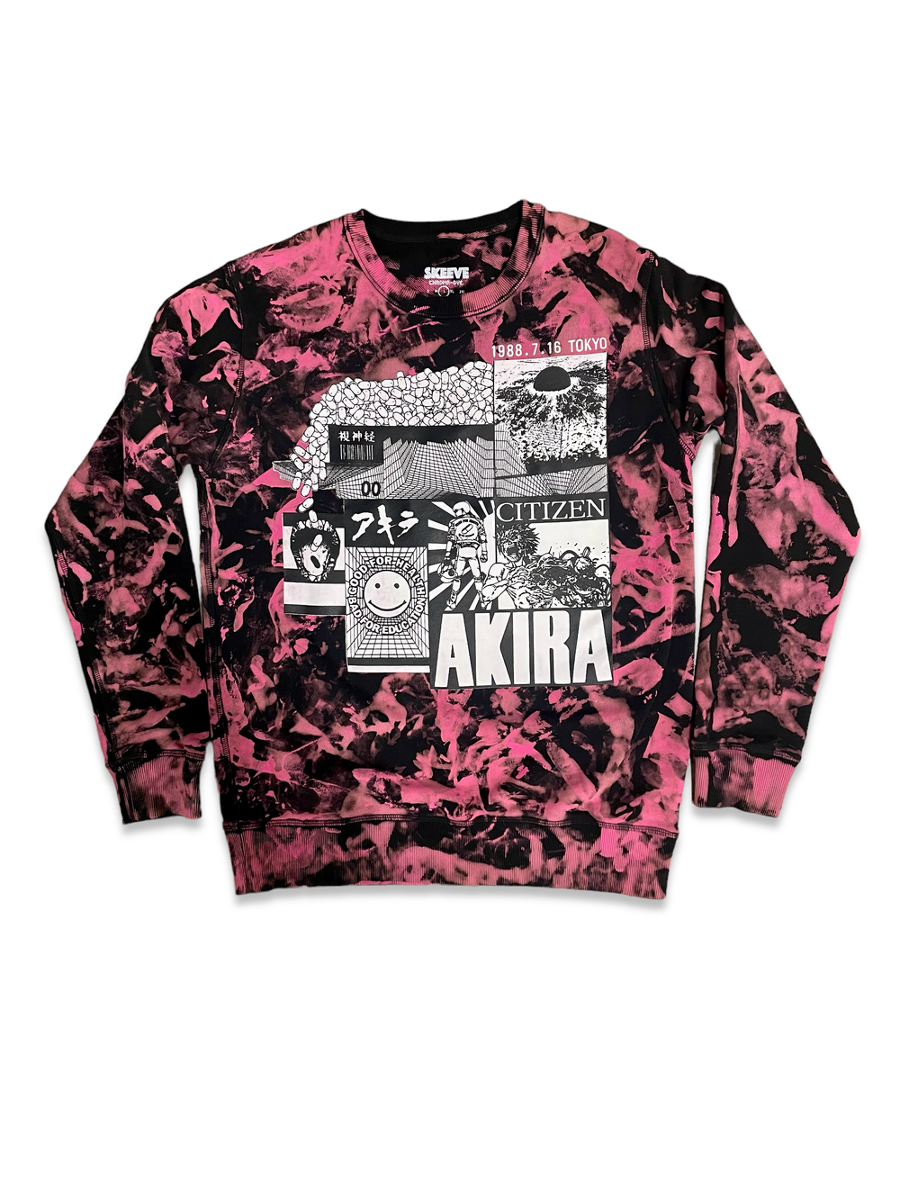 AKIRA #001- Large Sweatshirt — Skeeve Co. | Chroma-Dye Tshirts