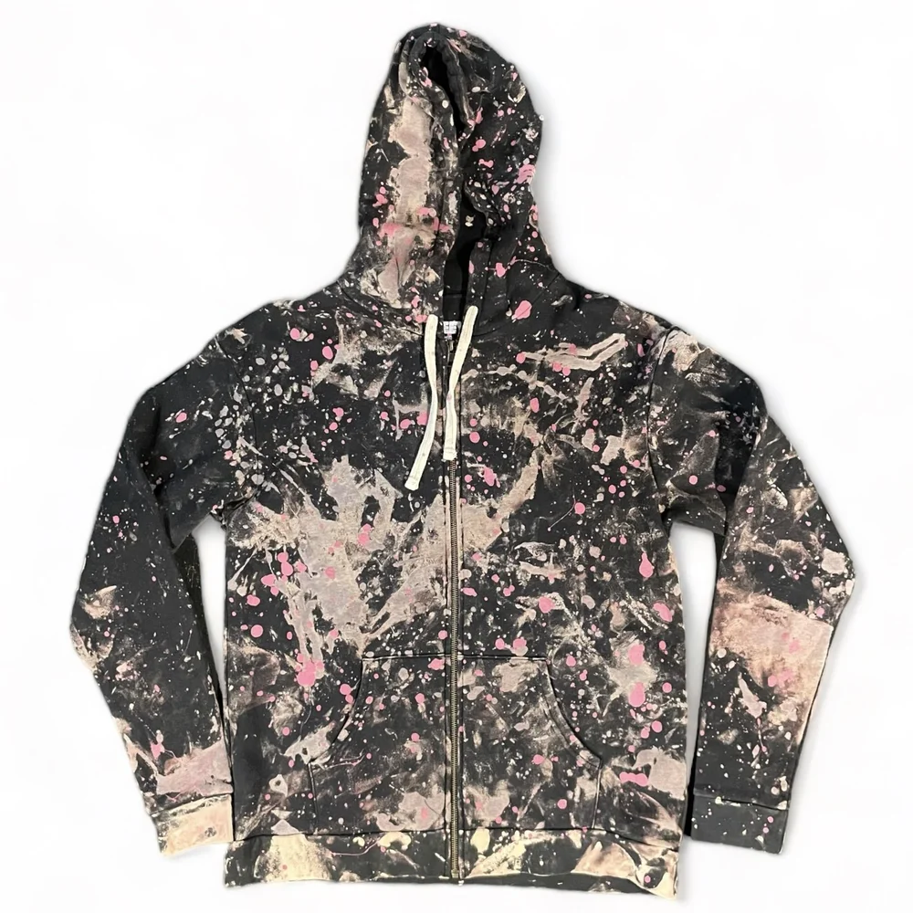 Chroma-dyed Zip Hoodie- XL — Skeeve Co. | Chroma-Dye Tshirts