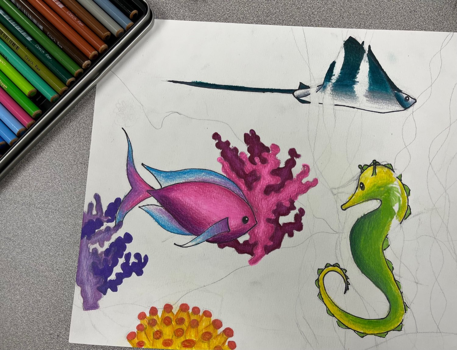 Learn to Draw (age 6-8) — ArtSpark School, Bedford MA