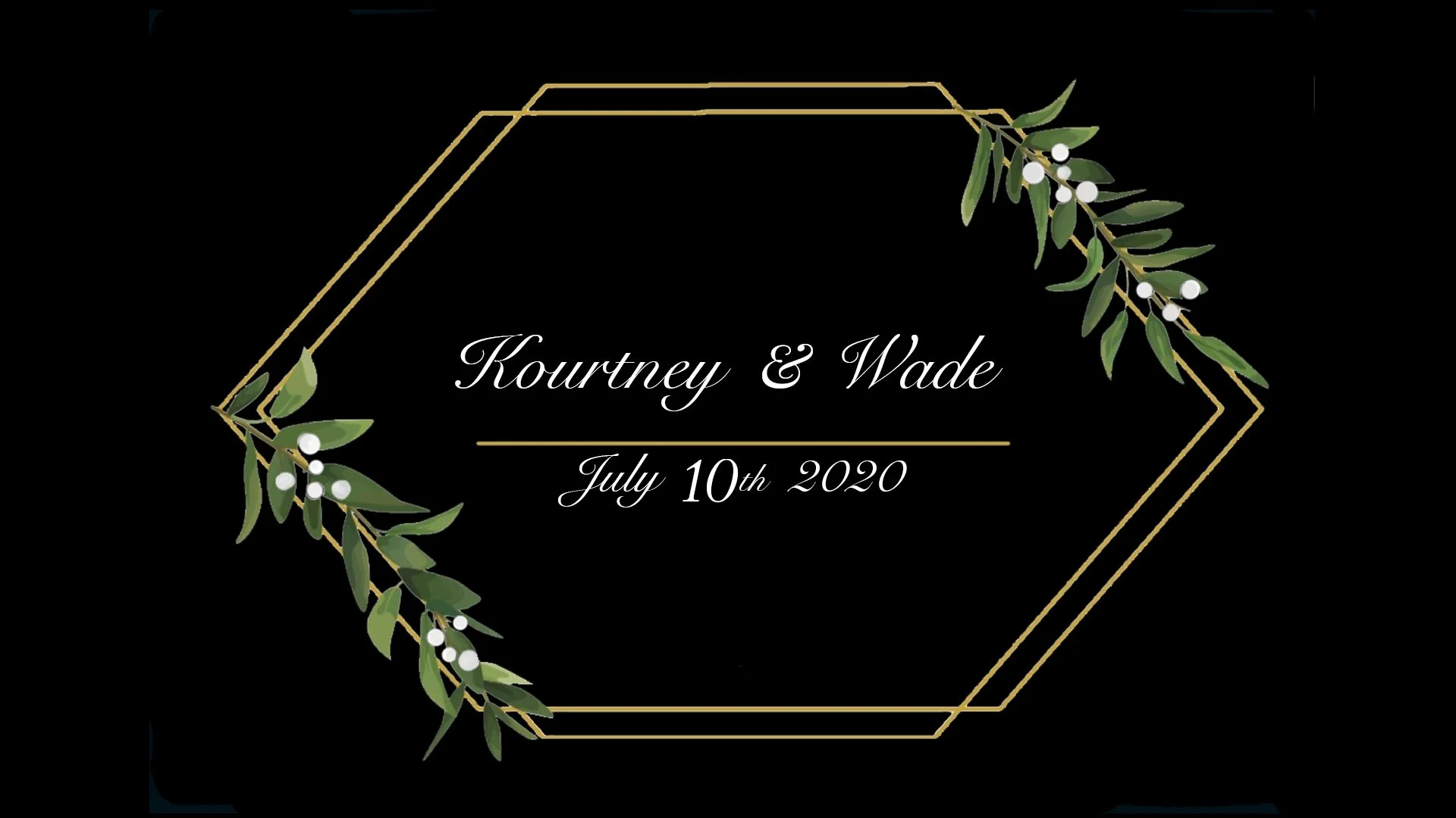 Monogram & Projections — Tampa Bay DJ Company