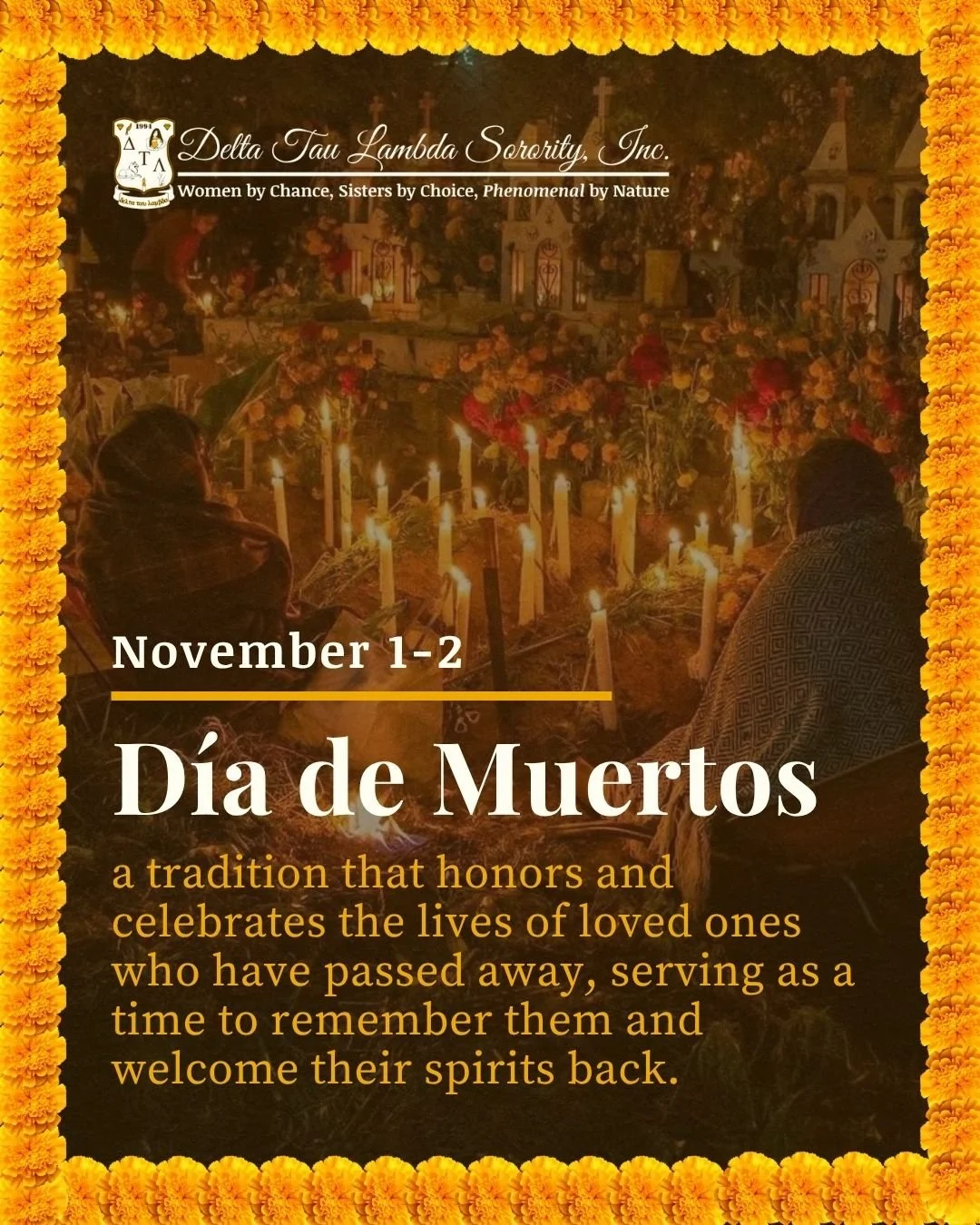 🕯️D&iacute;a de los Muertos is a time for families to remember and welcome back the spirits of their loved ones who have passed. It is a celebration of both life and death, filled with vibrant traditions, ofrendas (altars), and colorful decorations.