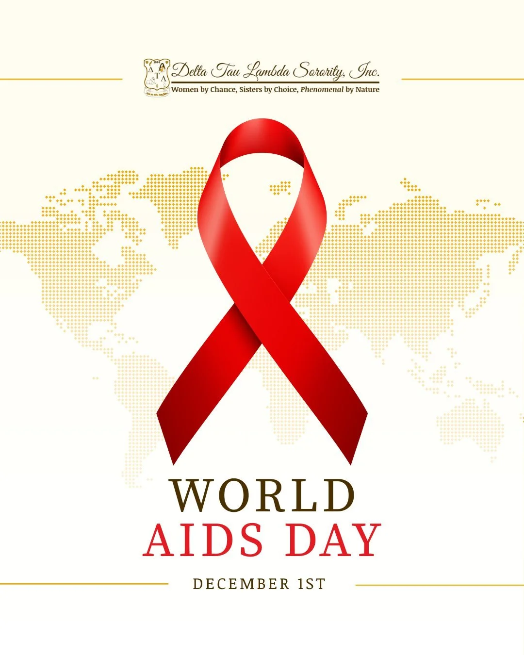 🌍 December 1st is World AIDS Day. Today, we honor those impacted by HIV/AIDS and commit to raising awareness and reducing stigma.

ℹ️ Know the Facts: HIV remains a major global health challenge; stigma and discrimination continue to prevent many fro
