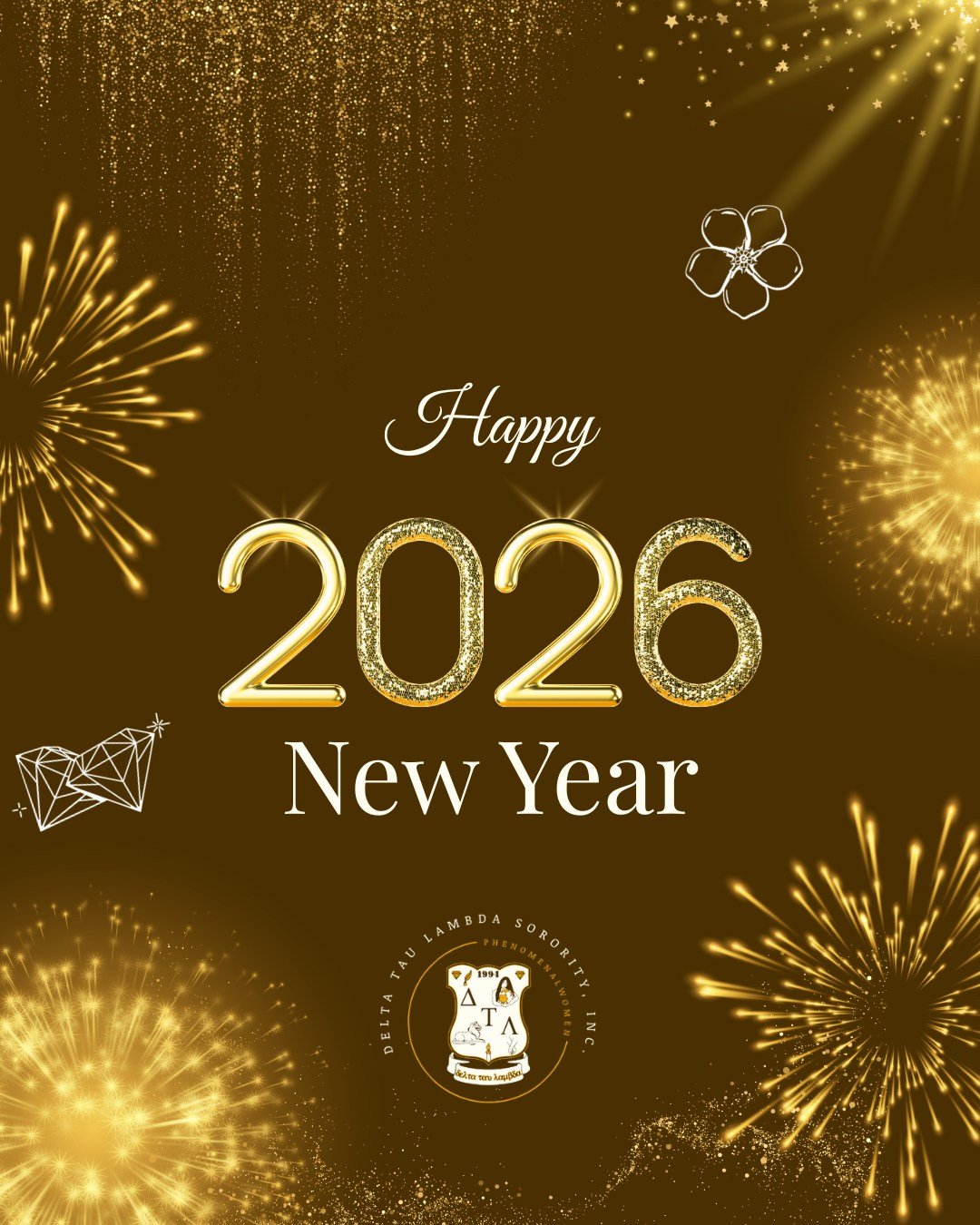 💫 The Phenomenal Women of Delta Tau Lambda Sorority, Inc. look forward to this new year! We wish you a year filled with growth, joy, and new beginnings. Happy New Year! 

🤎Wishing our sisters a phenomenal 2026 year!

#DTL #phenomenalwomen #happynew