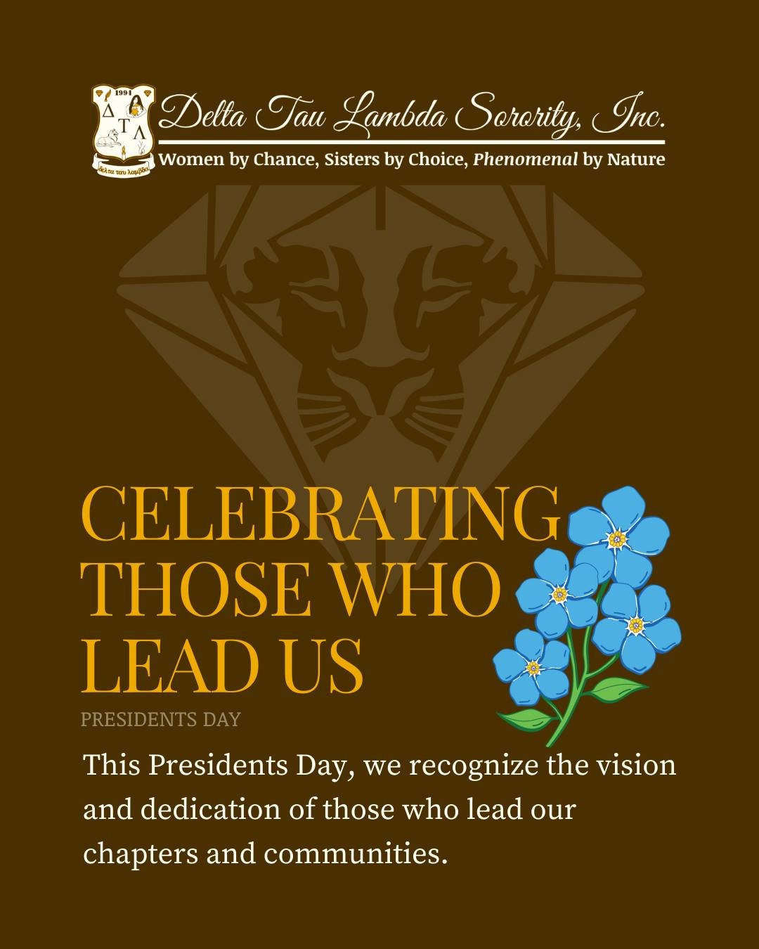 💛 This Presidents Day, we honor and celebrate the phenomenal presidents and vice presidents of our organization, whose leadership shines with a heart of gold and a dedication as strong as diamonds. Your guidance and the support of fellow members are