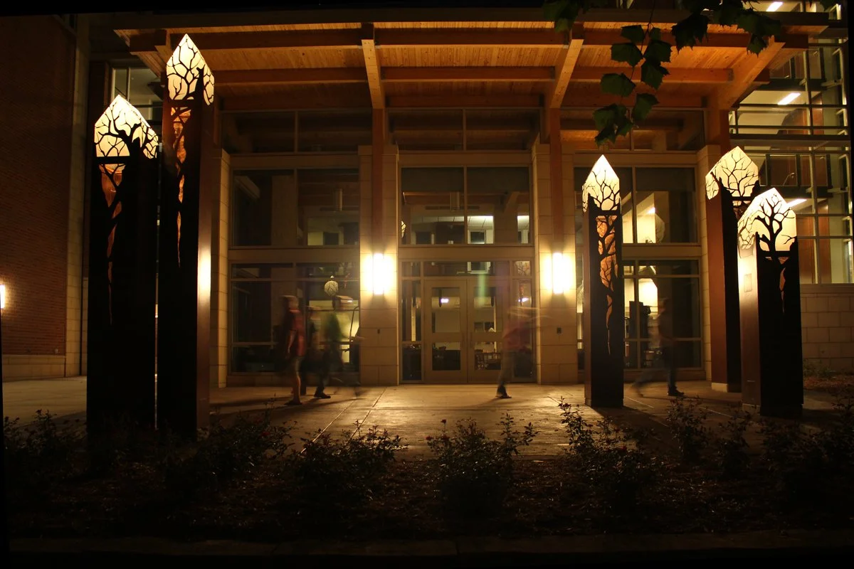 Bower - exterior view (night)