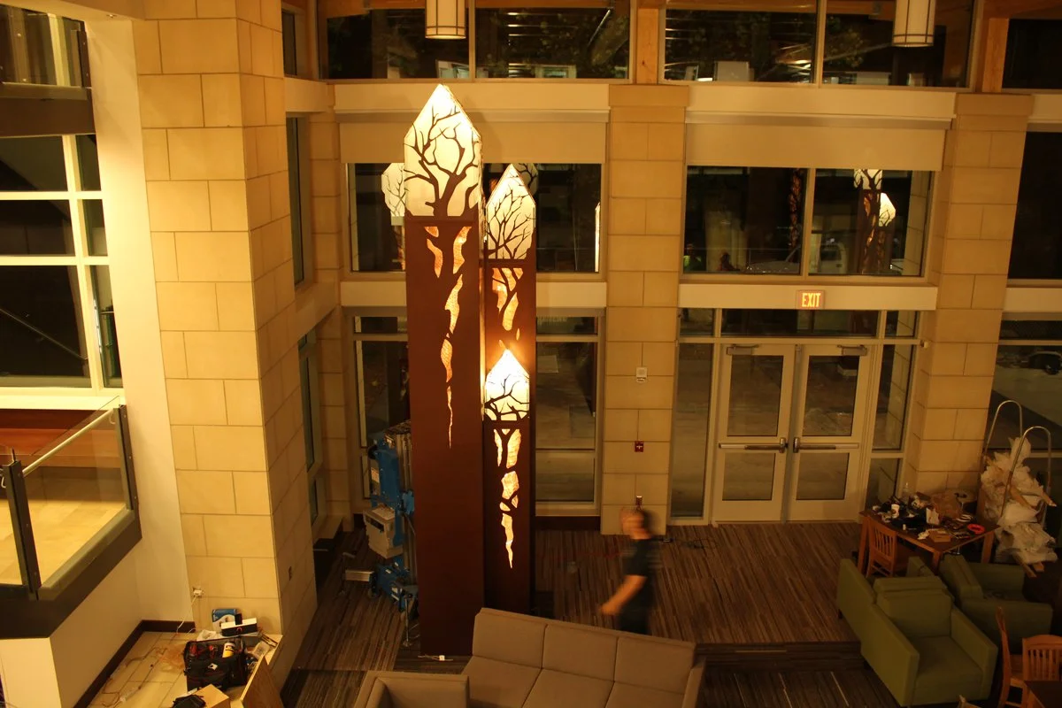 Bower - interior view (night)