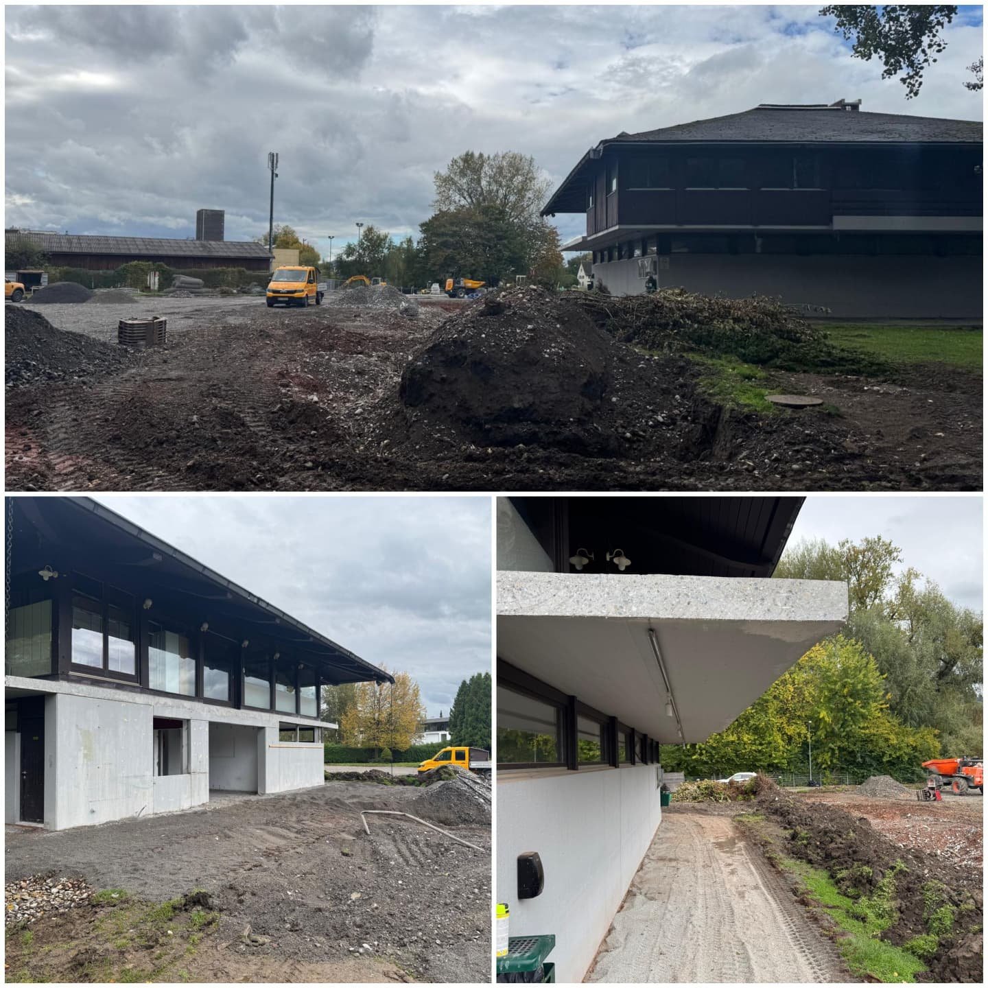 VOLLGAS: Kreativ, wer sich hier im Fr&uuml;hling unsere neue Clubanlage inkl 11 Tennispl&auml;tze, neuen Sanit&auml;ranlagen und Clubterrasse vorstellen kann🤣. 

Aber auch f&uuml;r alle mit wenig(er) Vorstellungskraft sei gesagt: Genau so wird es se