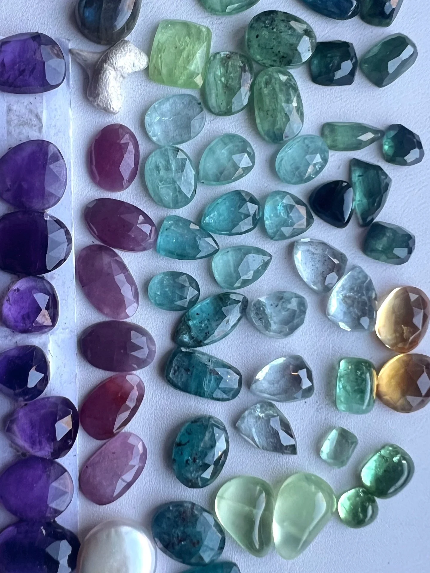 If you want to chat about a custom order, send me a DM or an email at theresa.m.applegate@gmail.com 

I&rsquo;m dying to make more hummingbird skull and gemstone pieces!