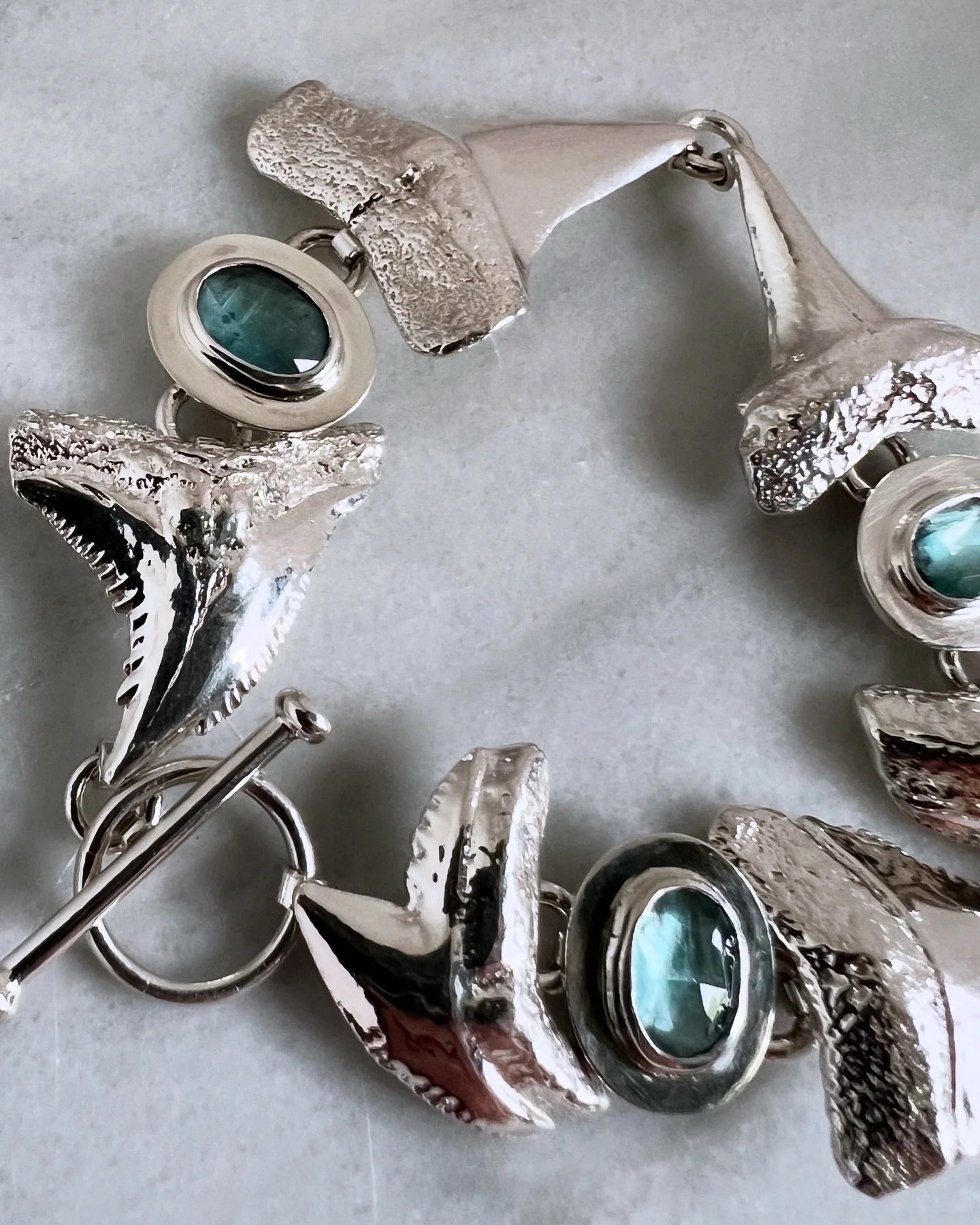 Gearing up for the shark tooth festival!! Never enough ocean blues and shark teeth.