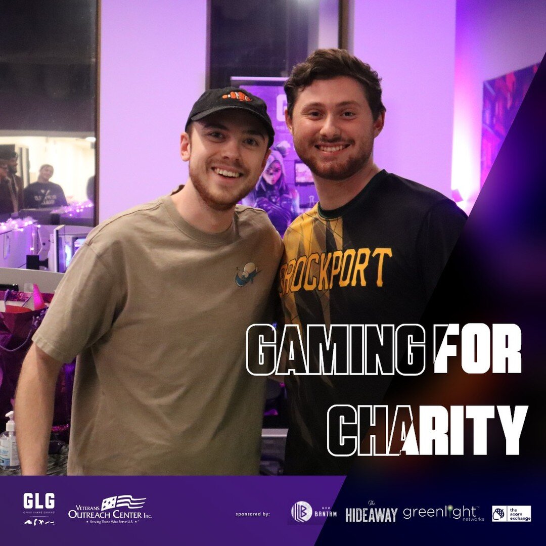 One week ago today, we hosted our duos Call of Duty Tournament in support of @voc_roc and Rochester Veterans! 💜 Thank you so much to everyone who joined us for this event, and a massive thank you to our sponsors for providing excellent food, drinks,