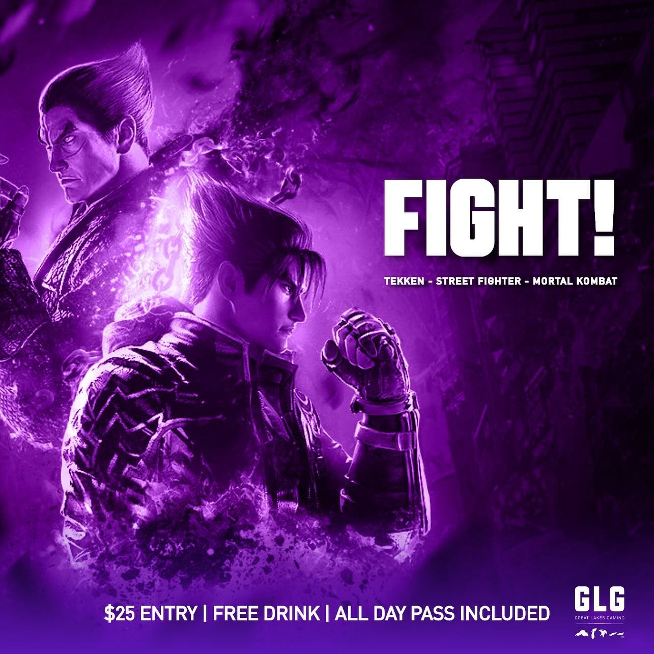 Friday, May 31st, we&rsquo;re hosting fighting games like Tekken, Mortal Kombat and Street Fighter!
Sign up for some competition or just fun games against other lounge members!
Join our growing gaming community and let&rsquo;s have fun together at th