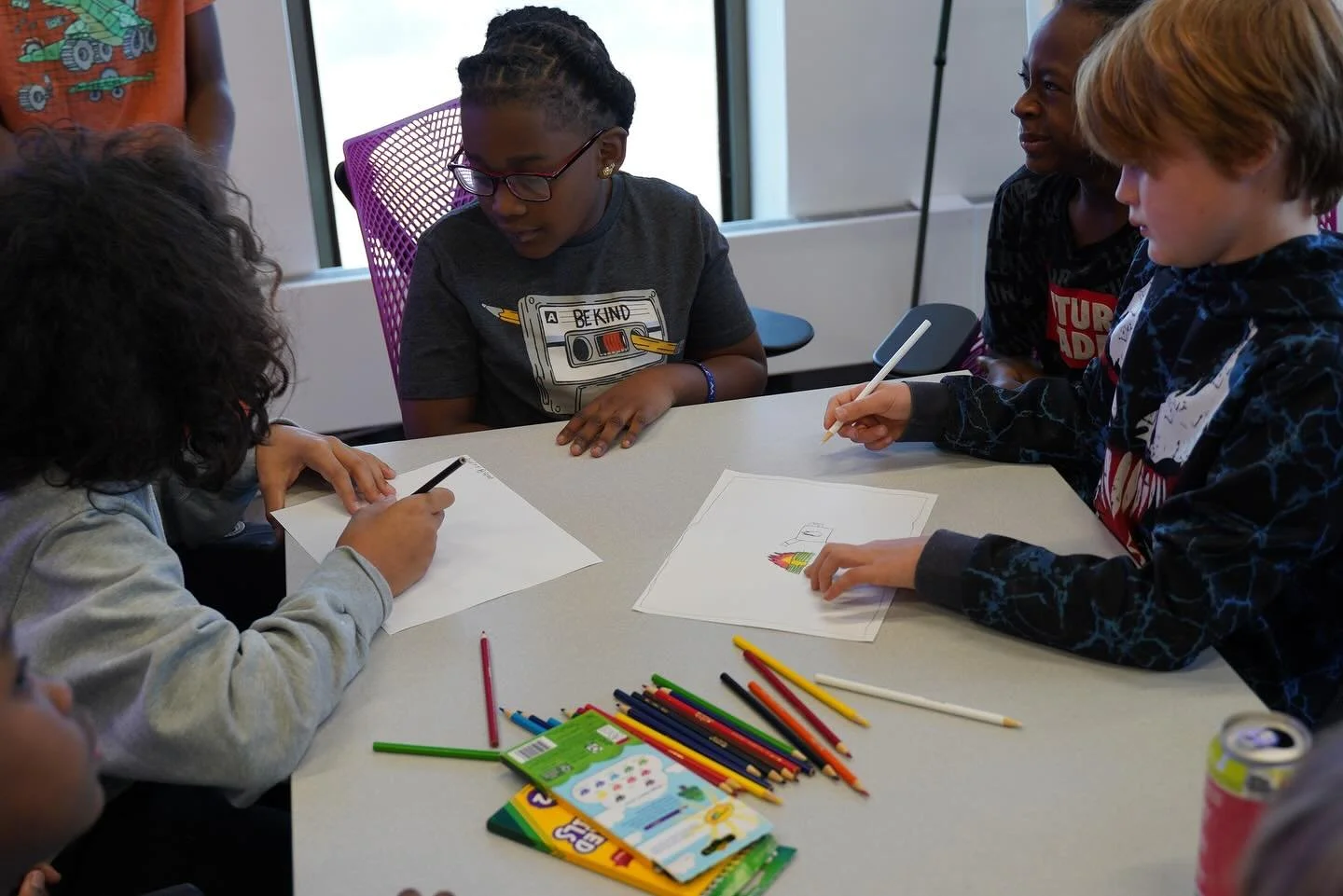 Is your kid an artist? ๐ง‍๐จ 
We’re launching a new after school class with our very own art and graphic designer, Zach, to deliver an ‘Intro to Digital Arts’ class.
Kiddos will be working with modern digital tools, drawing ta