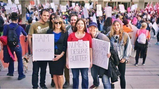 Thank you Sara for being so amazing and bringing this project to life! #filmmakerfriday repost @seawerner : In honor of last weekend’s Women’s March, this #filmmakerfriday #fbf goes back to Women’s March 2019 where we filmed the episode “ACKtivism” f