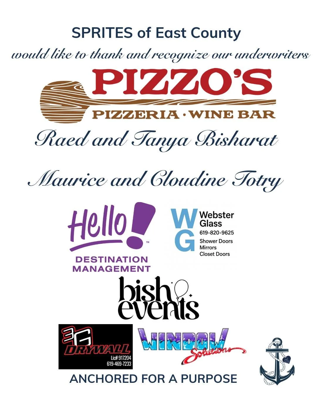 It's Gala Week! Who's looking forward to discovering the generous contributions from our esteemed underwriters at this year's gala? We're deeply grateful for their support, which enables us to make a significant impact in our community. Their commitm