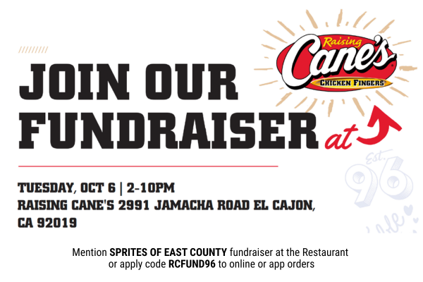 Cane's Chicken Fundraiser 