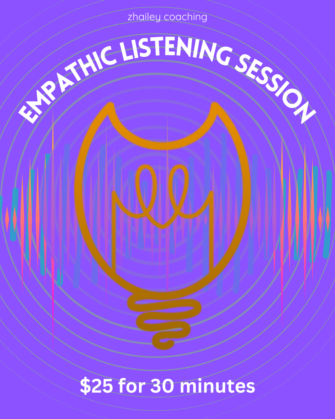 30 minute Empathic Listening Sessions