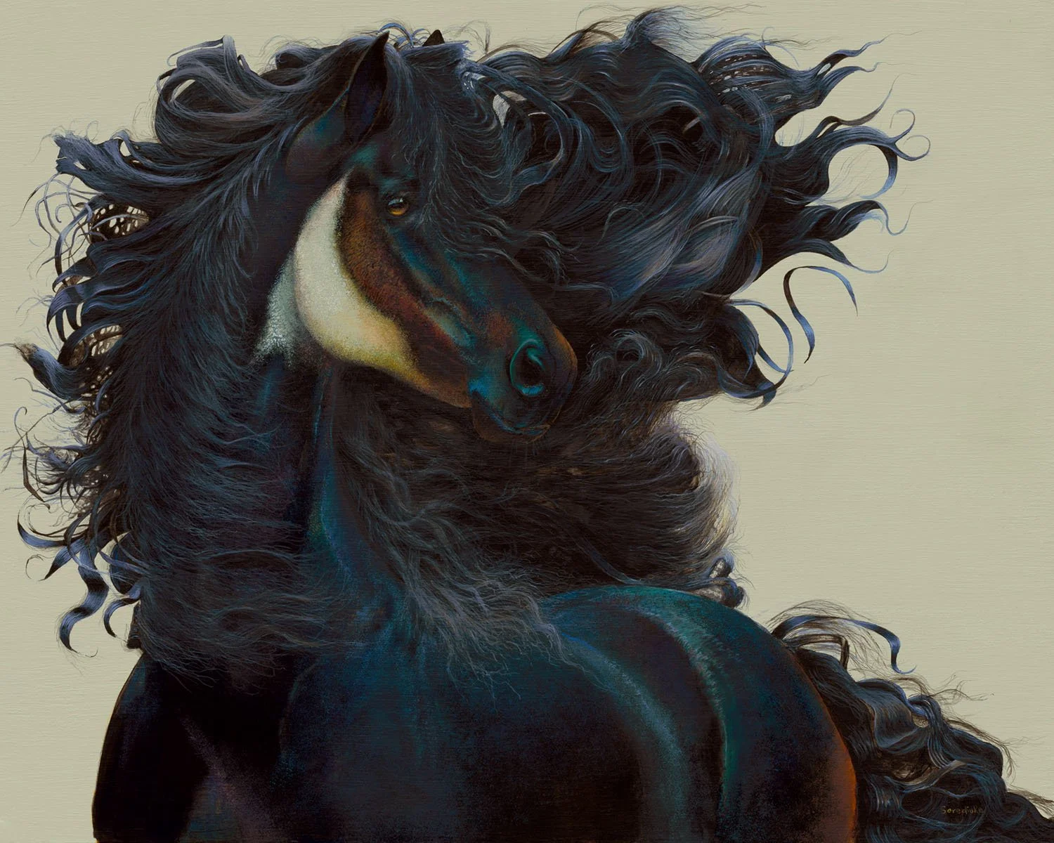 Whispering Wind: Acrylic on Board: 16"x20"