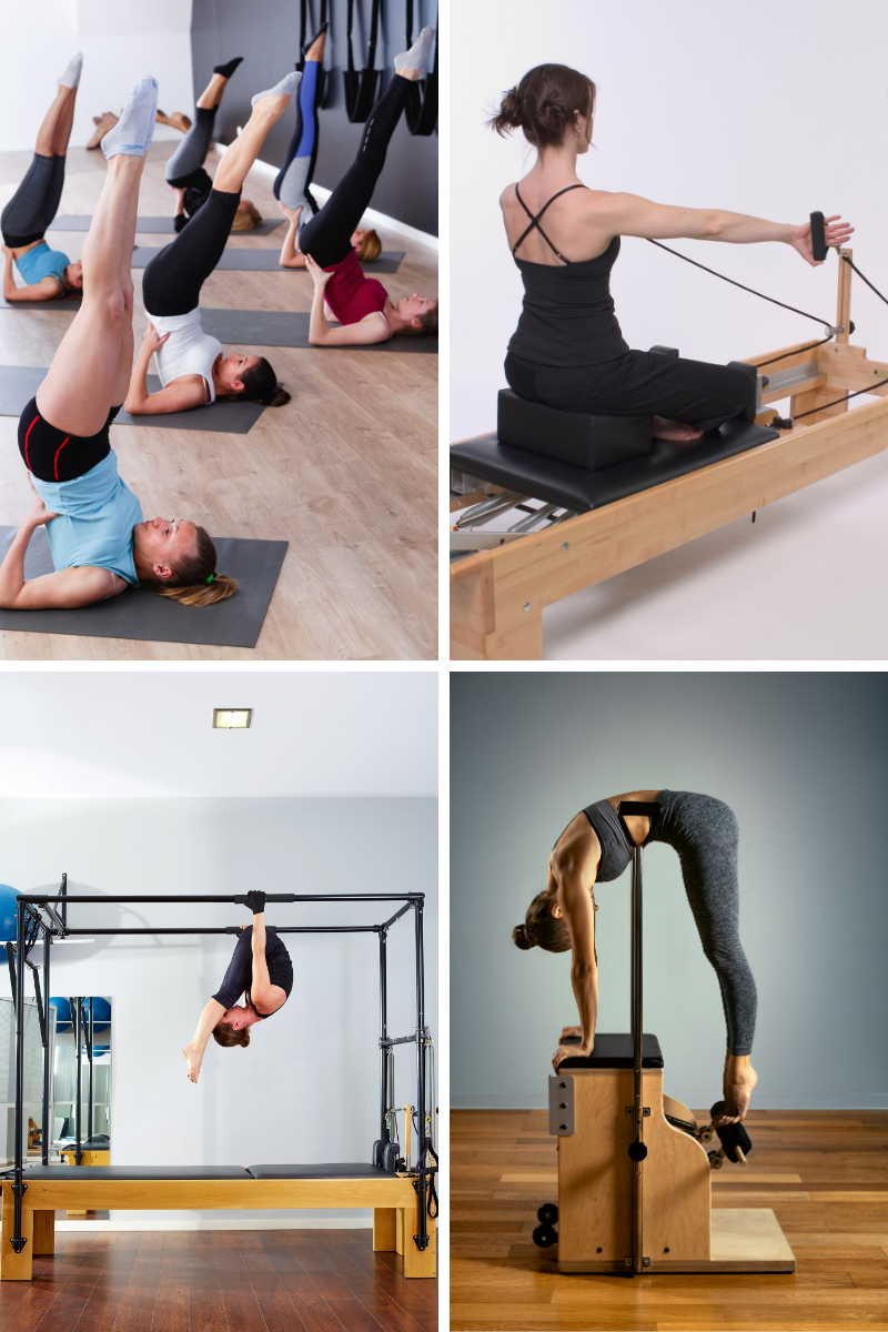 Exploring the world of Pilates types Classical Mat Reformer Clinical and Contemporary. InHouse Pilates Live streaming online Pilates mat classes