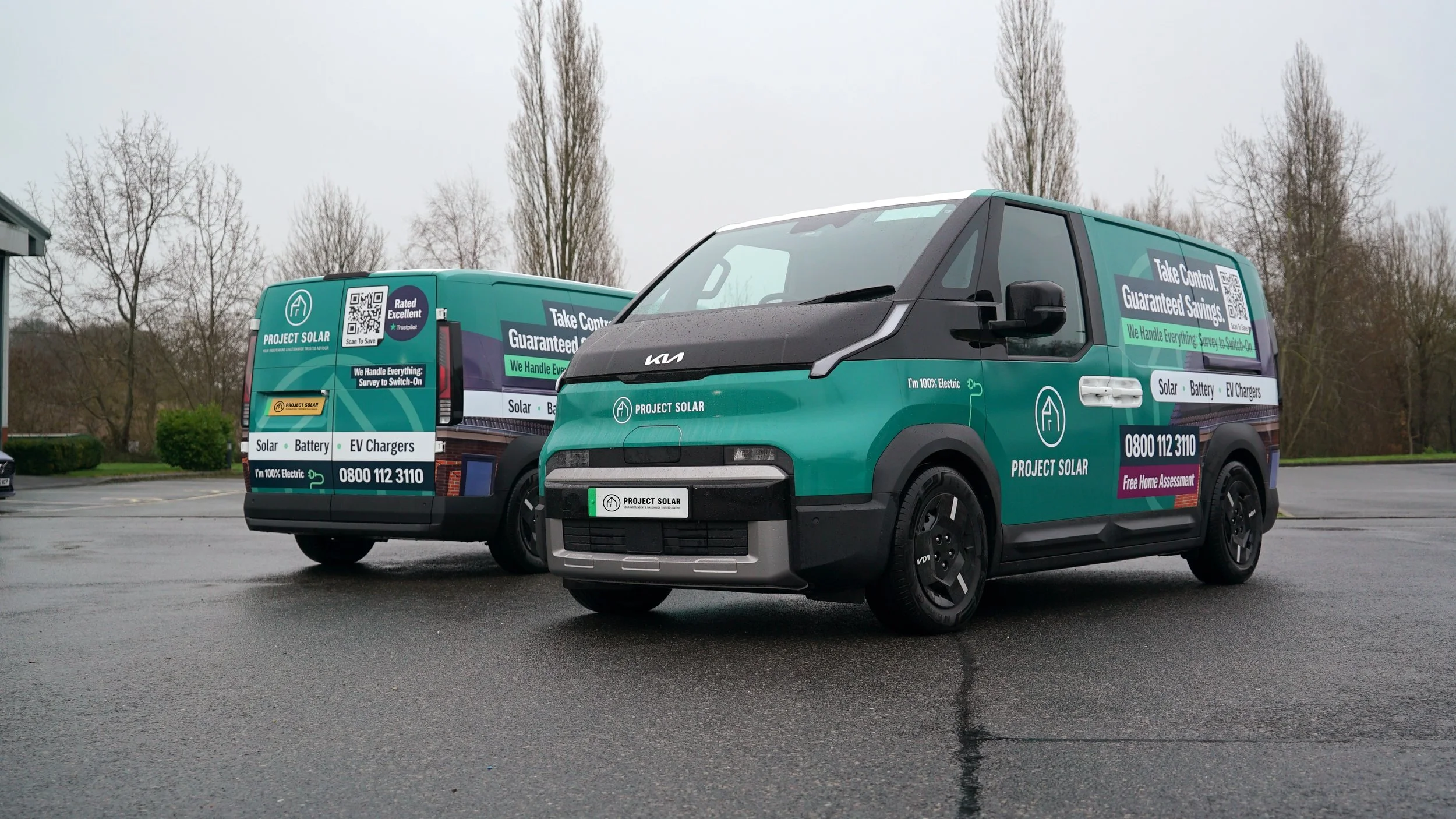 Project Solar Kia PV5 Vans