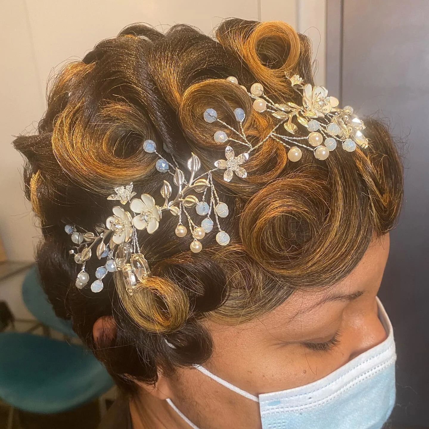 Beautiful Bridal Hair ✨ 
Let me style your hair for your special day! Book this service by clicking the link in my bio! ✨