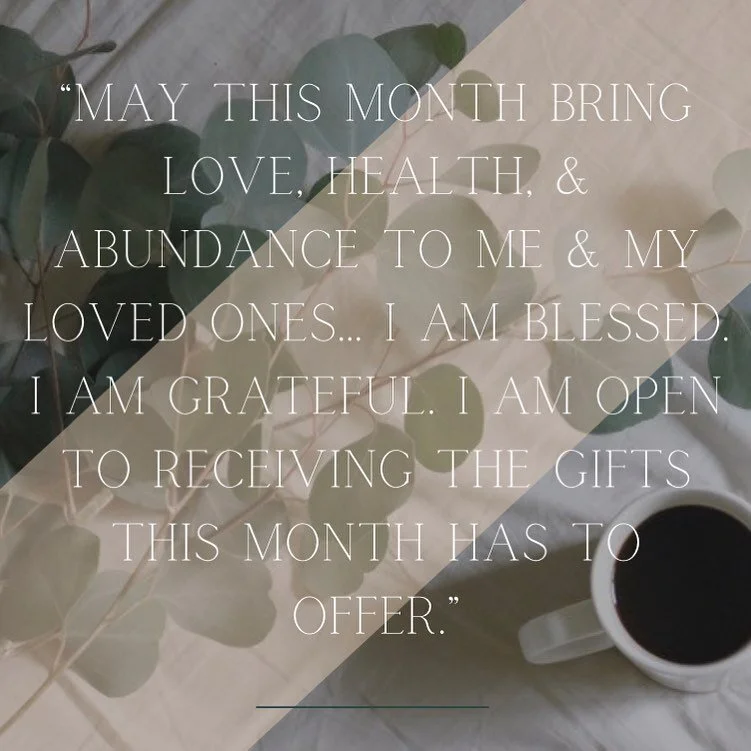 March Affirmation ✨ may this month bring blessings &amp; opportunities. #theeartistryofcamille