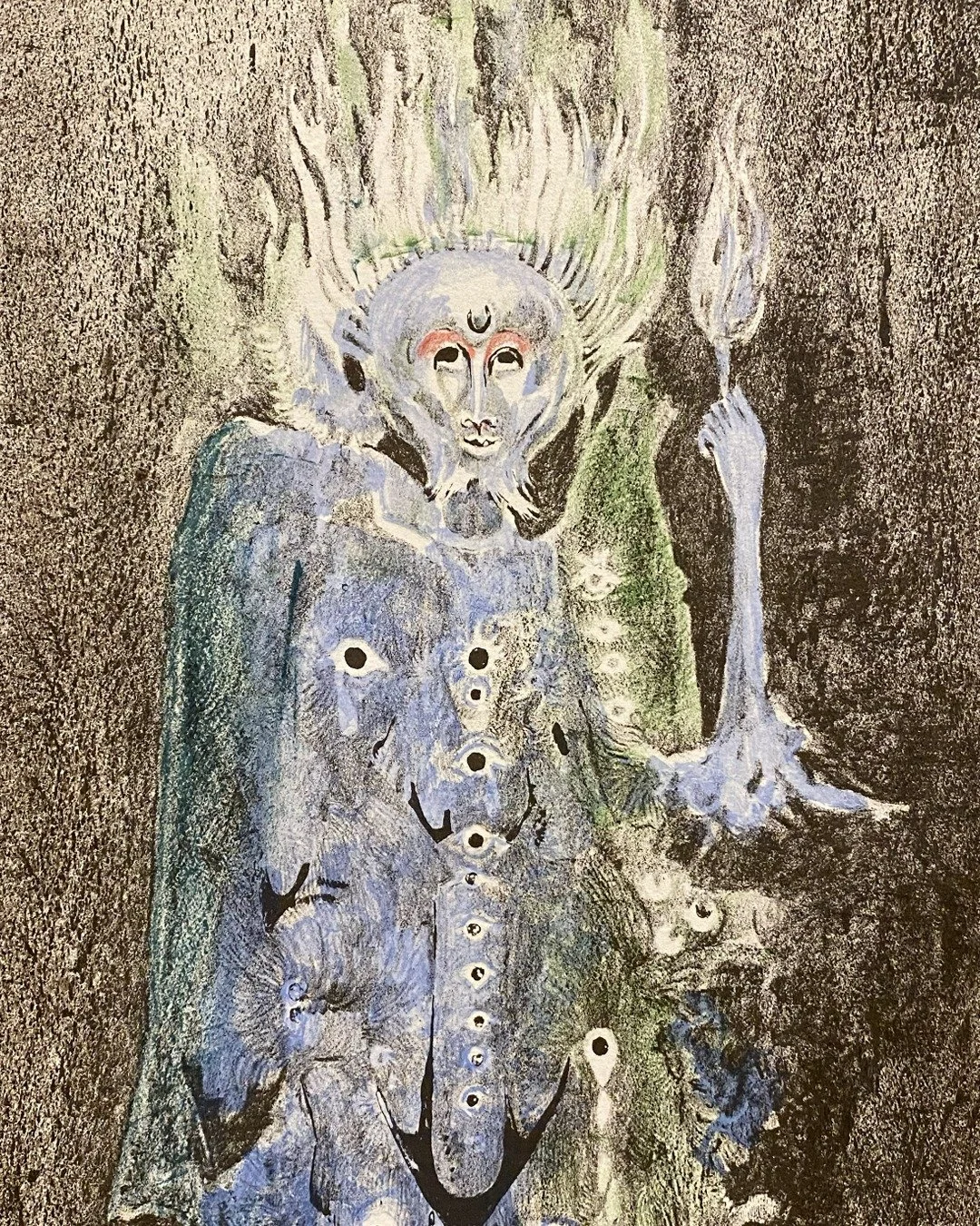 ~ Dropping some choice esoteric art for your 👁️>👁️ ~
We were fortunate enough to visit Mexico City recently and attend this fantastic show (understatement) at the National Museum of Art (MUNAL): 
“Bajo el signo de Saturno. Adivinaci&oacu