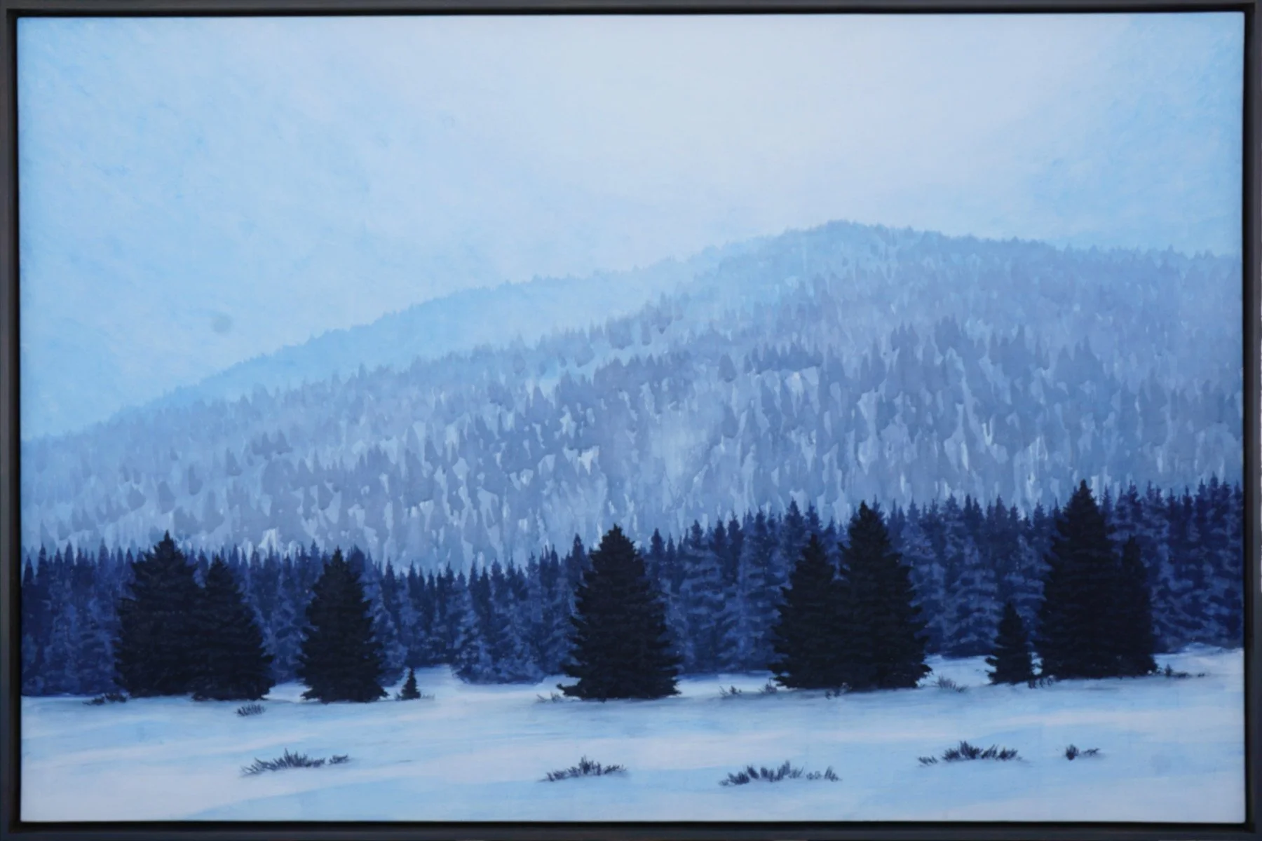 "Create a Clearing" | 36x54 in