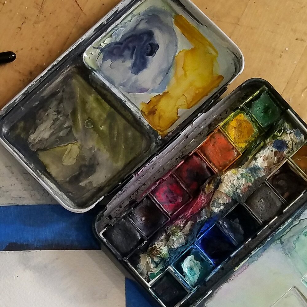 Adult Trial Art Class: Watercolor Painting Introduction